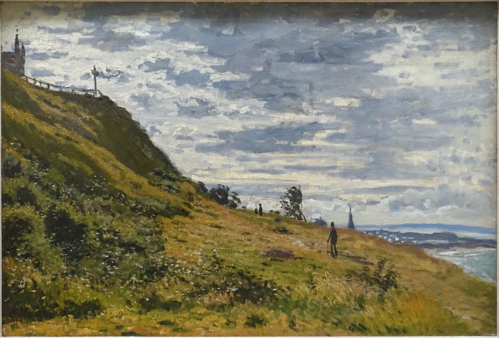 Promenade sur la falaise de Sainte-Adresse, Claude Monet