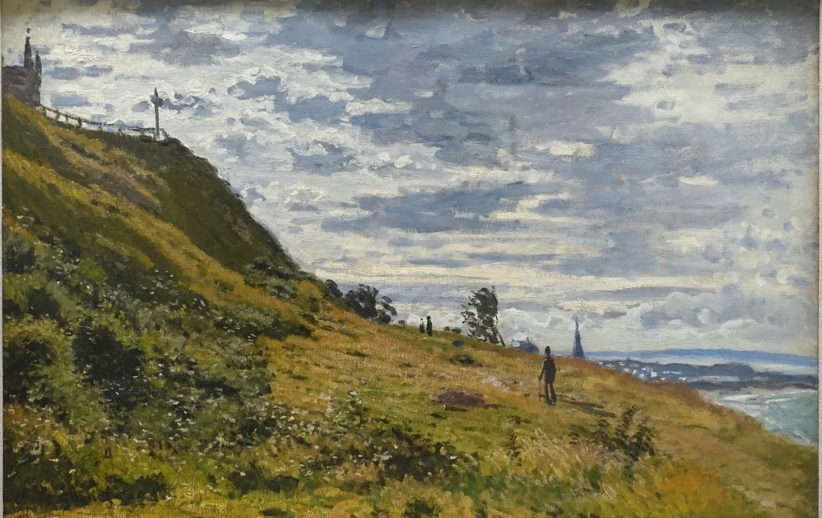 Promenade sur la falaise de Sainte-Adresse, Claude Monet