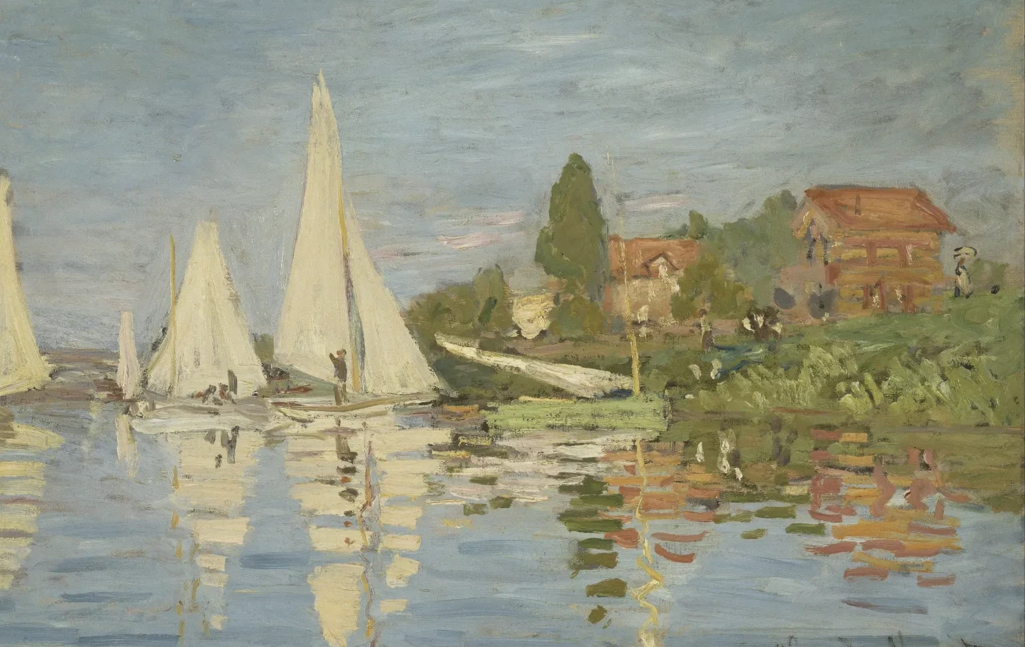 Régates à Argenteuil, Claude Monet