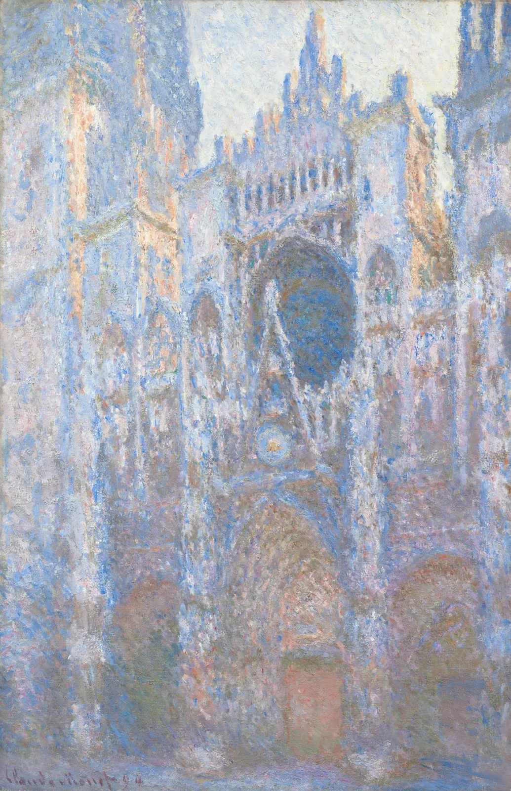Rouen Cathedral, West Façade, Claude Monet