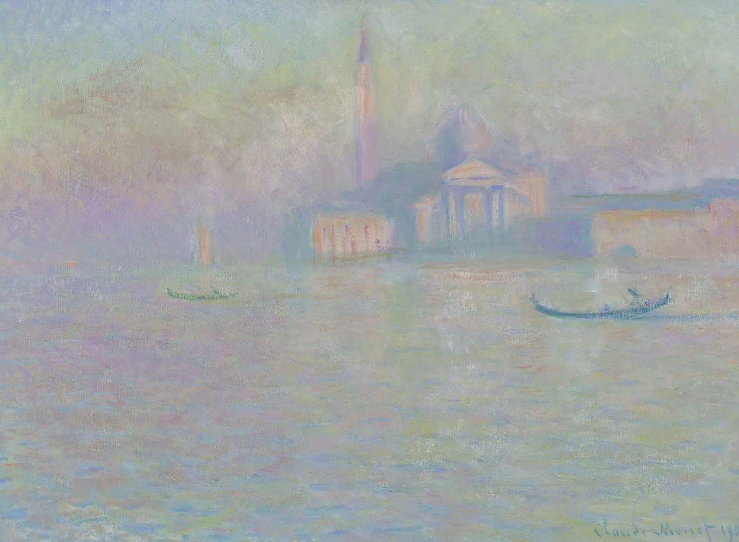 San Giorgio Maggiore, Venise, Claude Monet