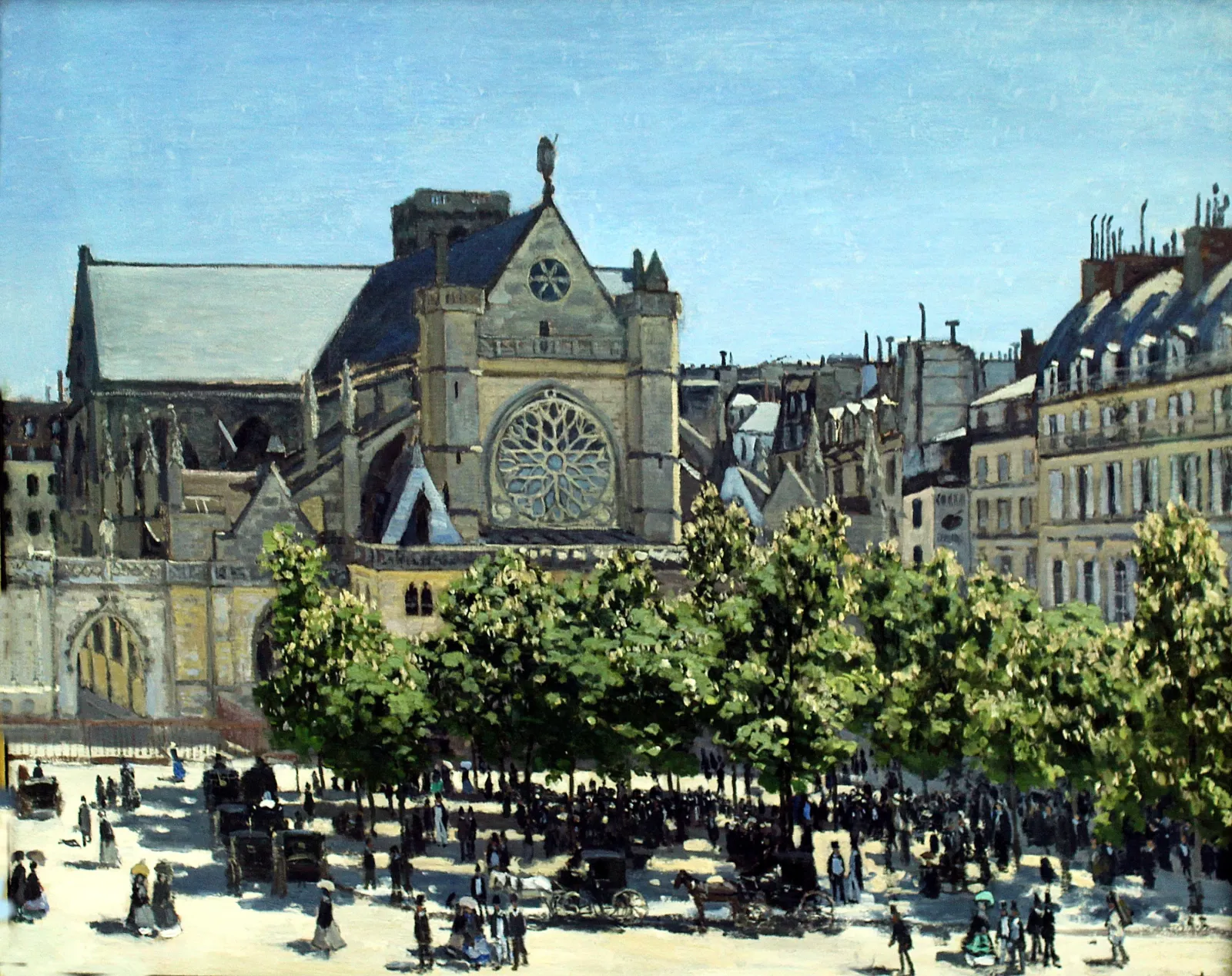 St. Germain l'Auxerrois Paris, Claude Monet