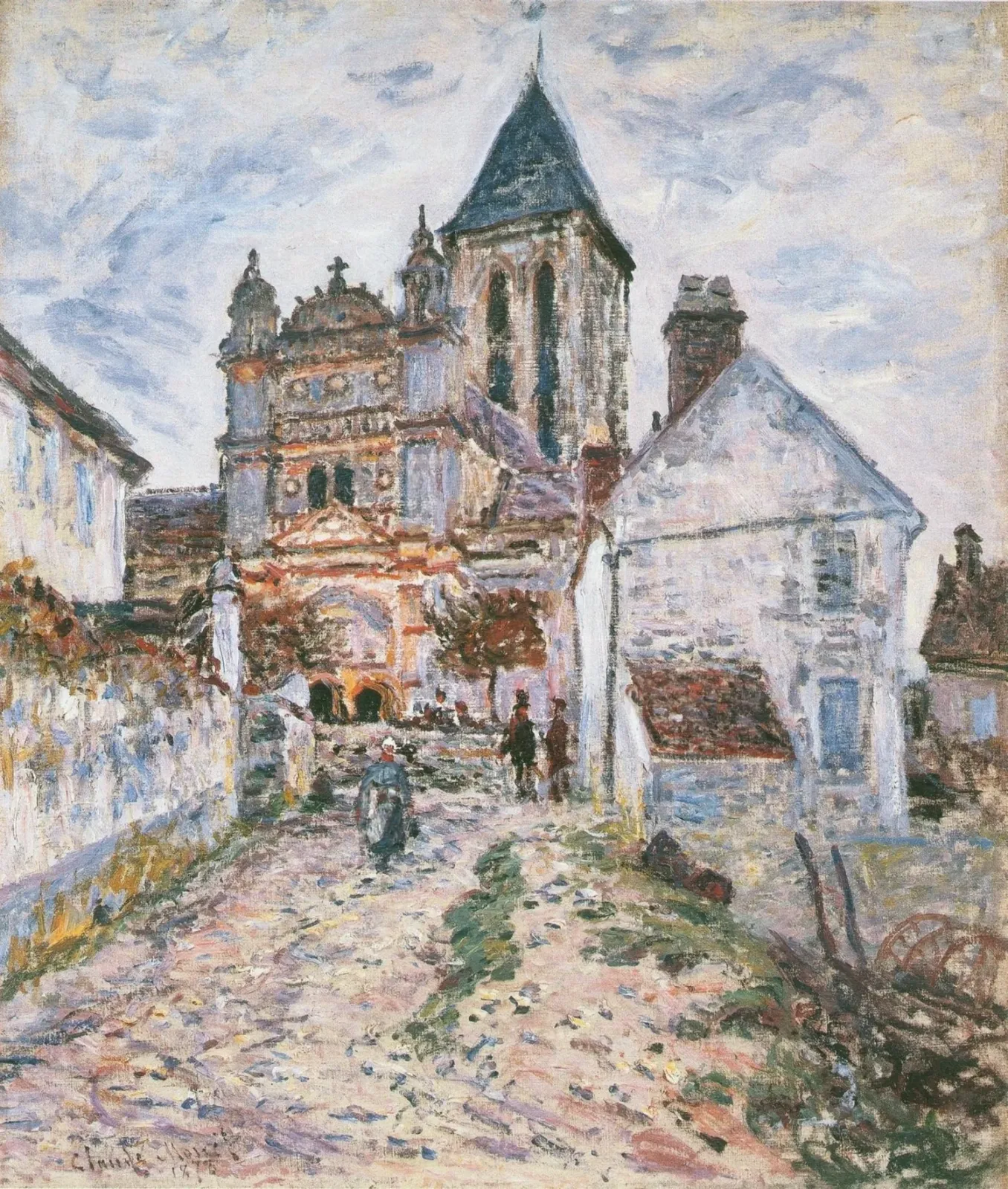 The Church at Vétheuil, Claude Monet
