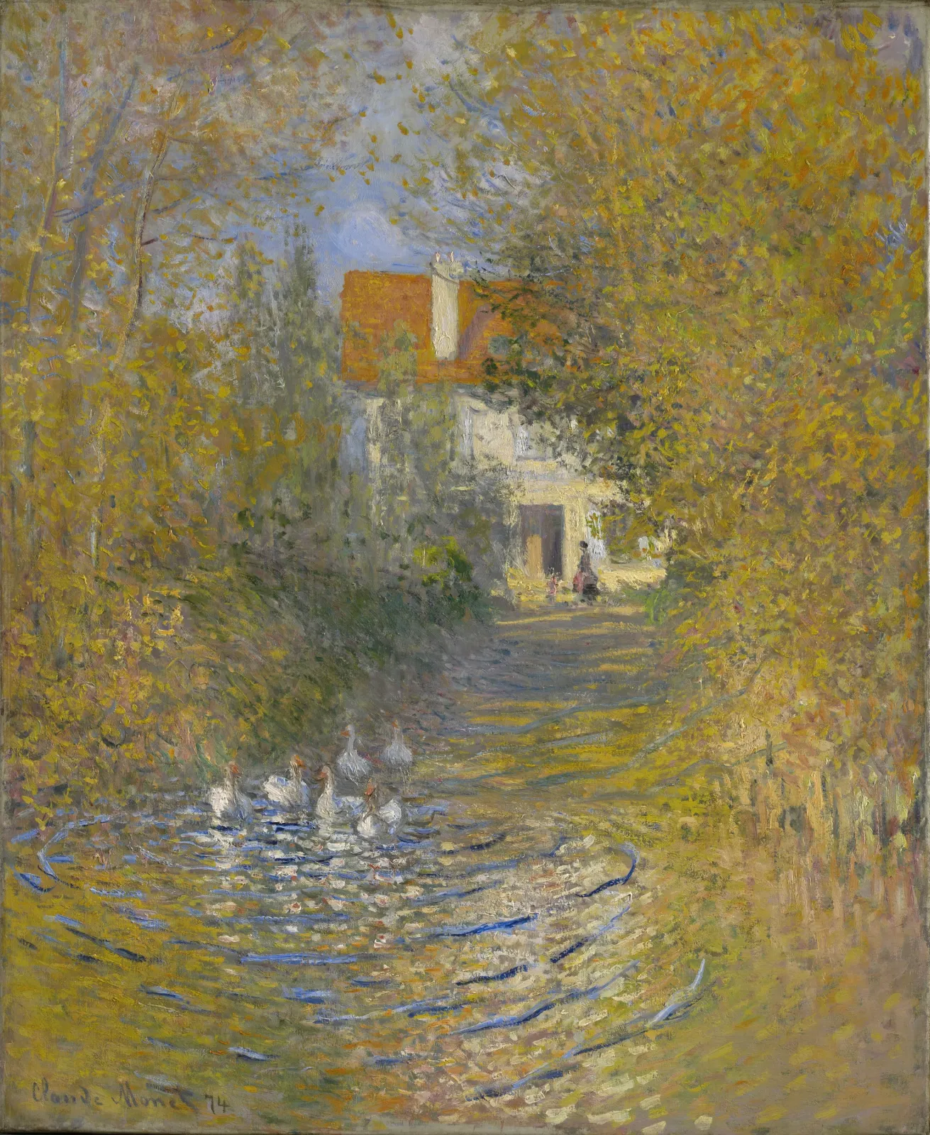 The Geese, Claude Monet