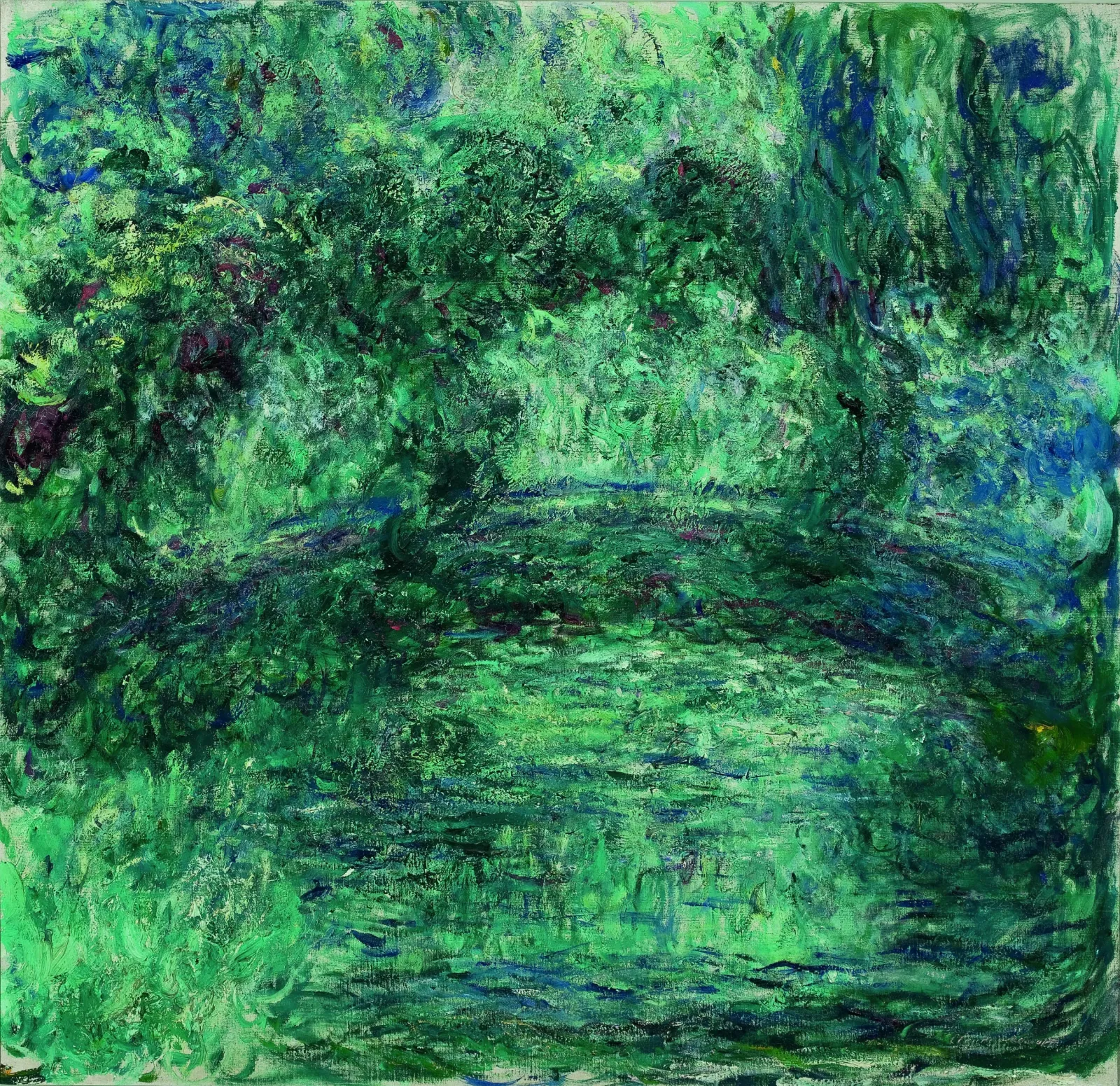 The Japanese Bridge, Claude Monet