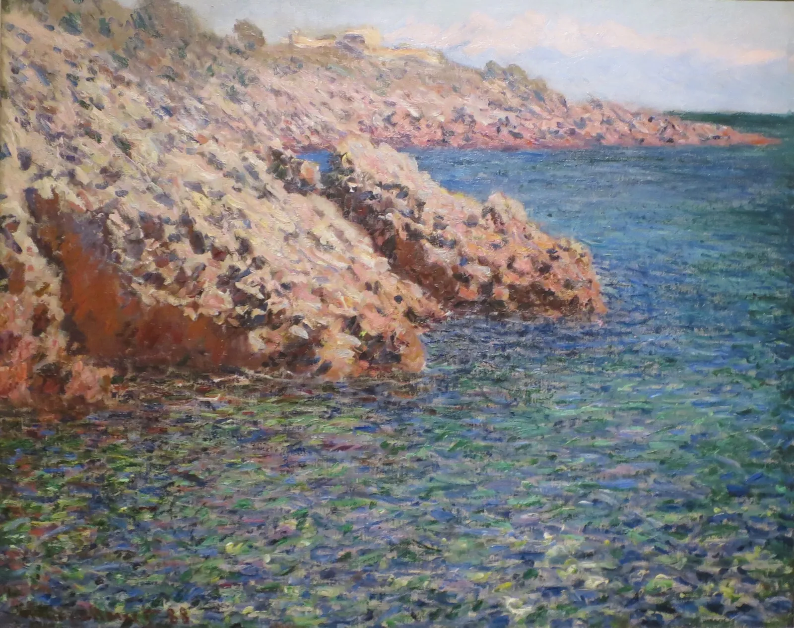 The Mediterranean (Cap d'Antibes), Claude Monet