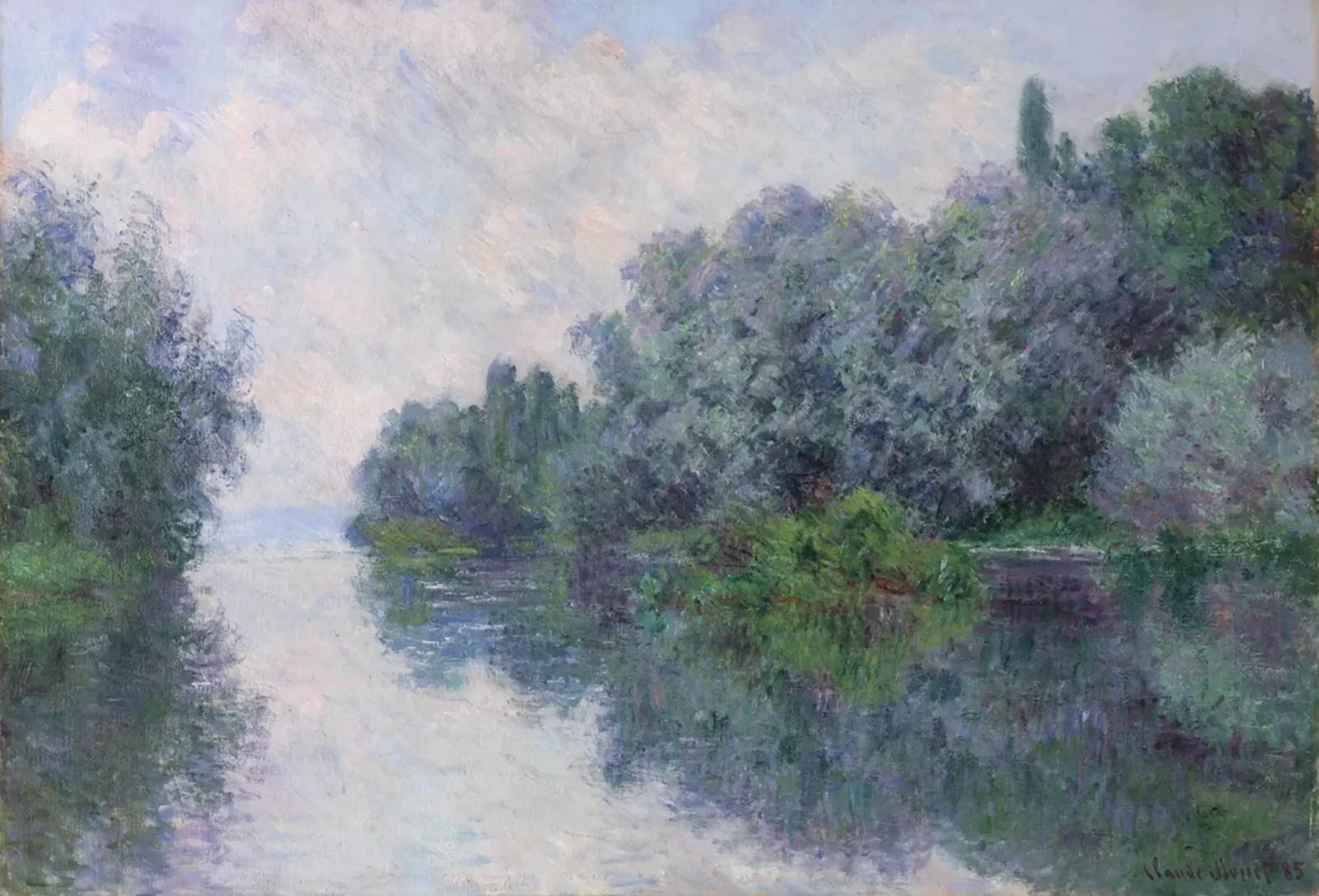 The Seine at Giverny, Claude Monet