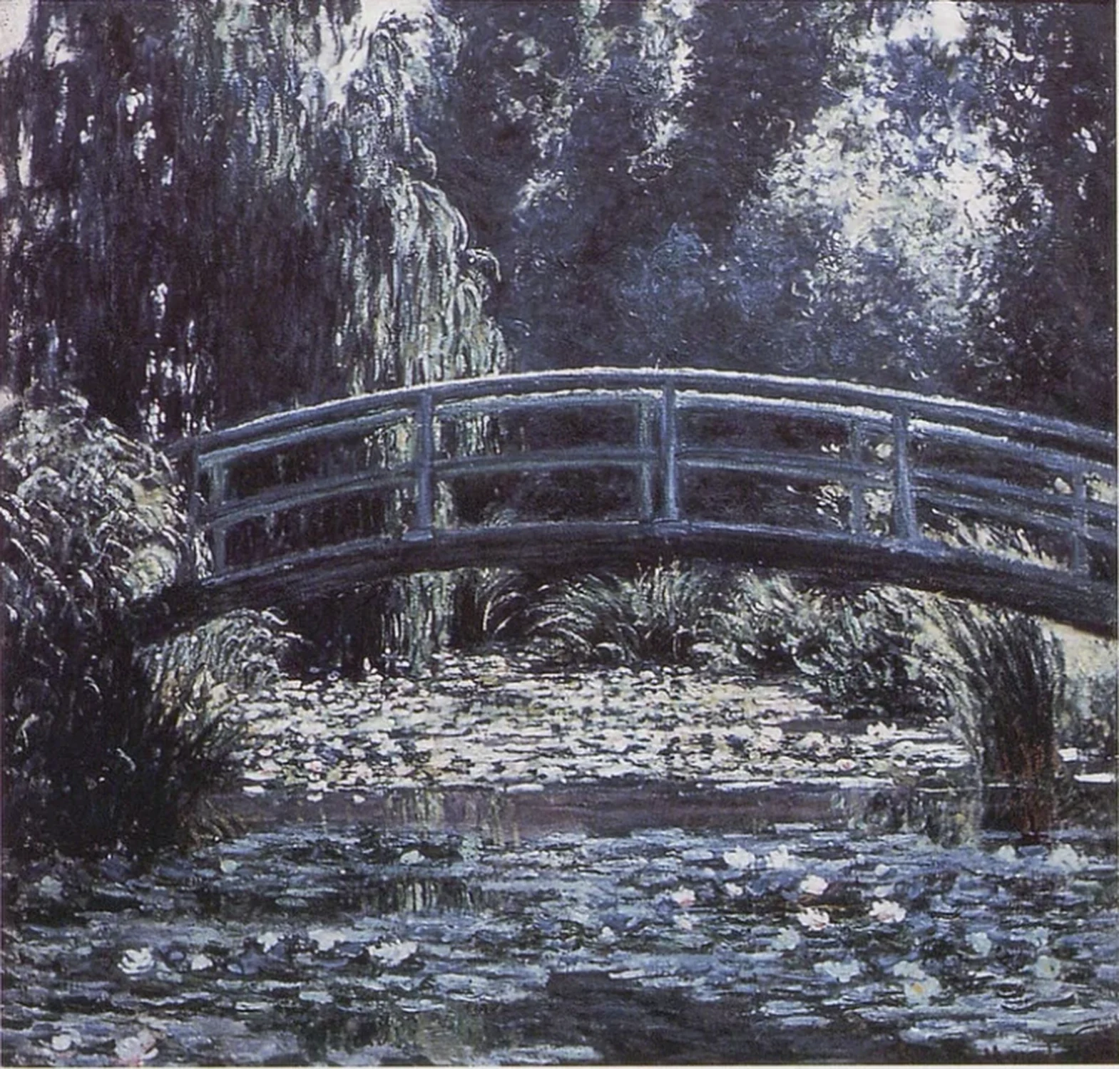 The Water-Lily Pond, Claude Monet