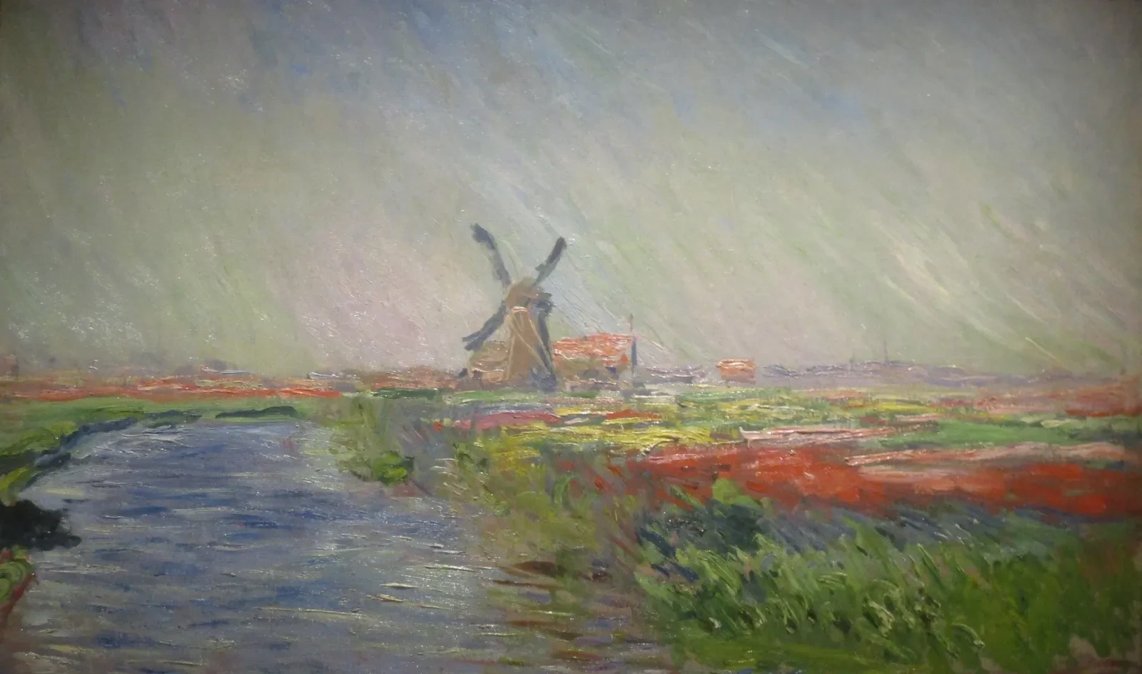 Tulipes en Hollande, Claude Monet