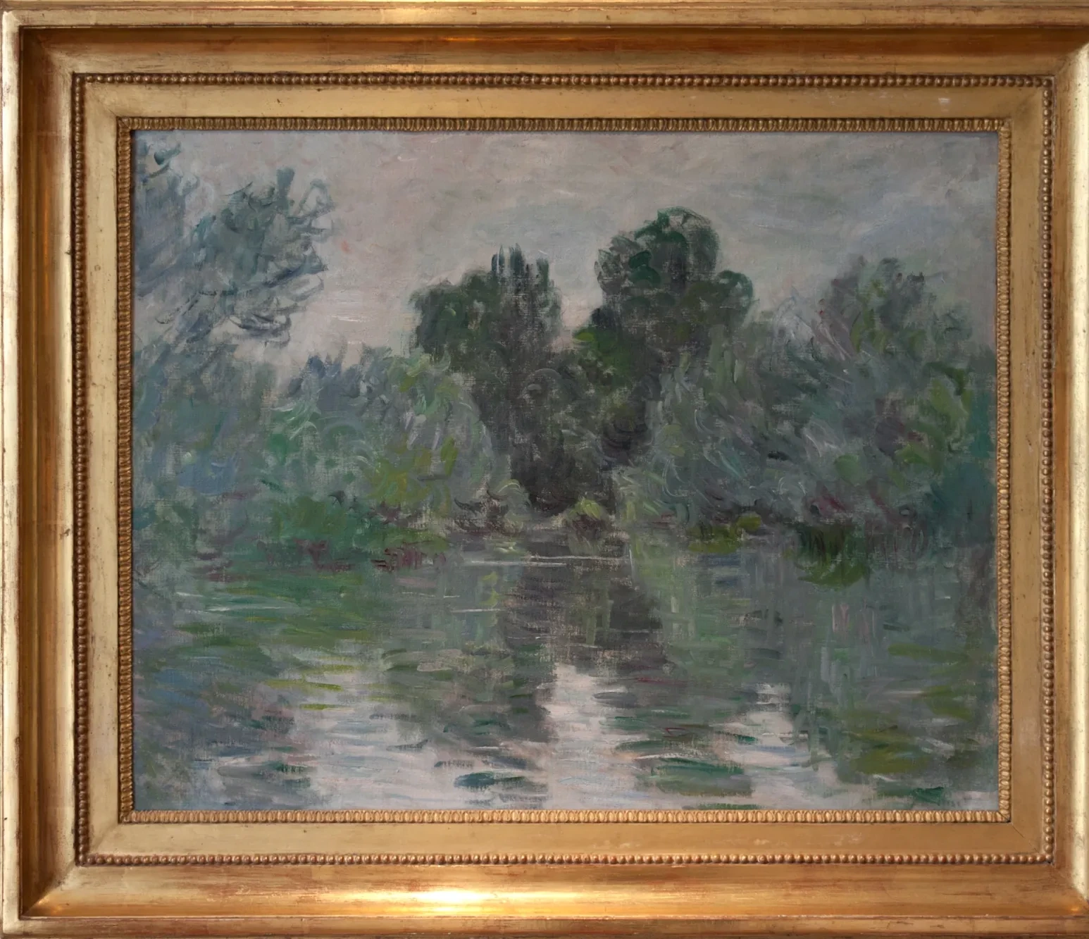 Un bras de Seine près de Vétheuil, Claude Monet
