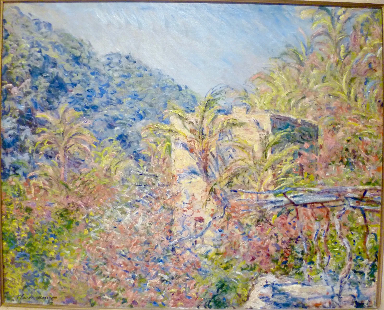 Vallée de Sasso. Effet de soleil, Claude Monet