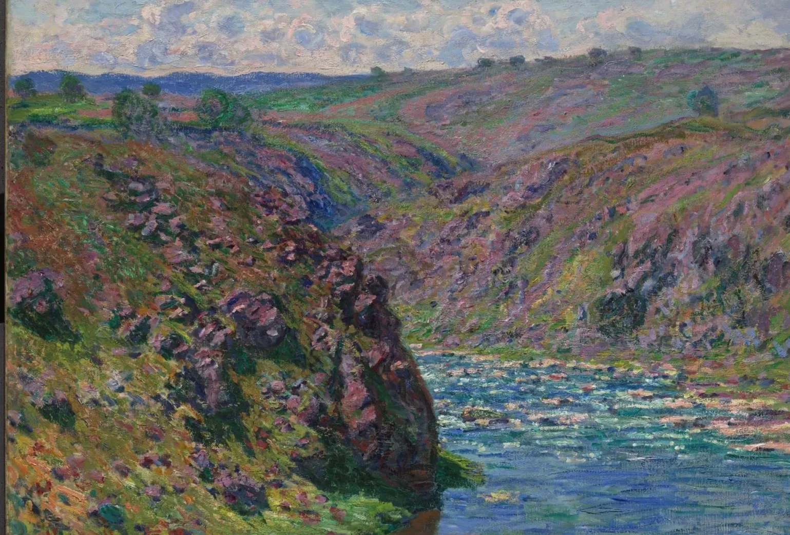 Vallée de la Creuse (effet de soleil), Claude Monet
