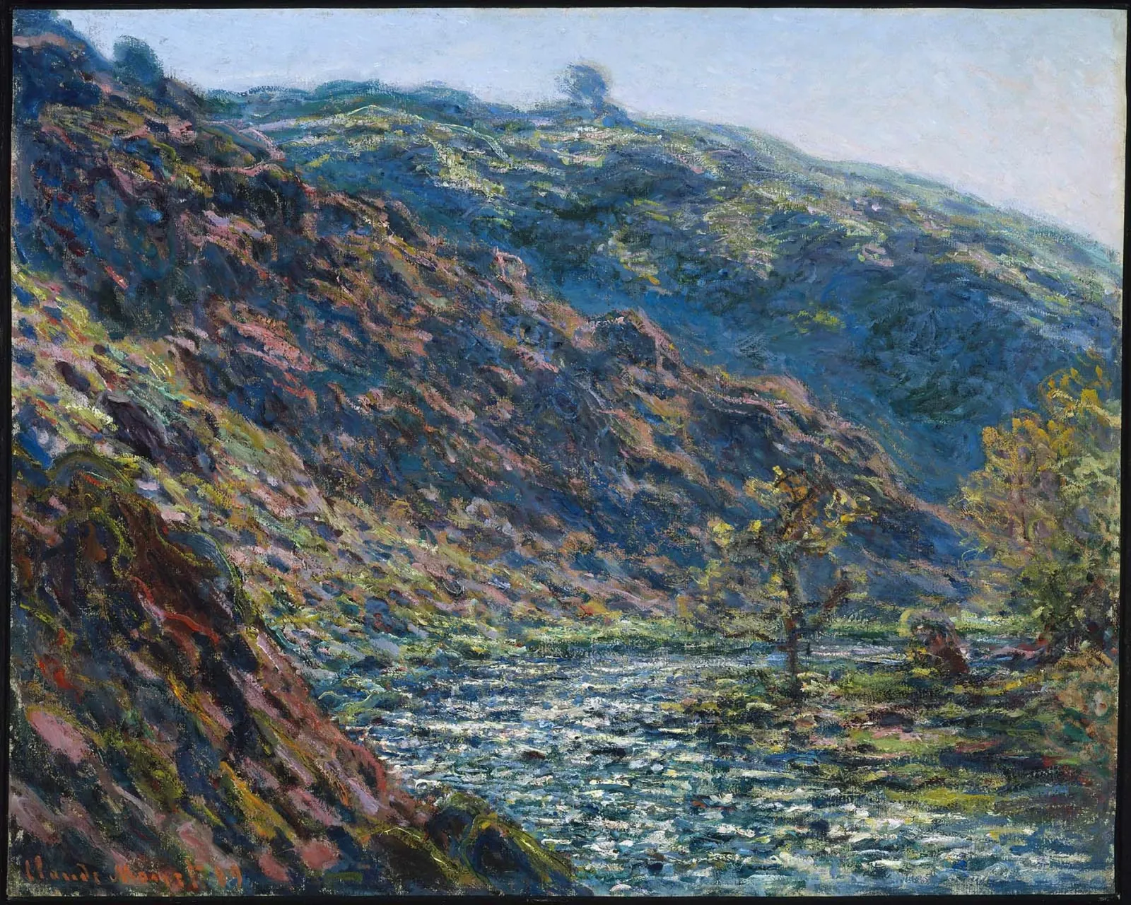 Valley of the Petite Creuse, Claude Monet