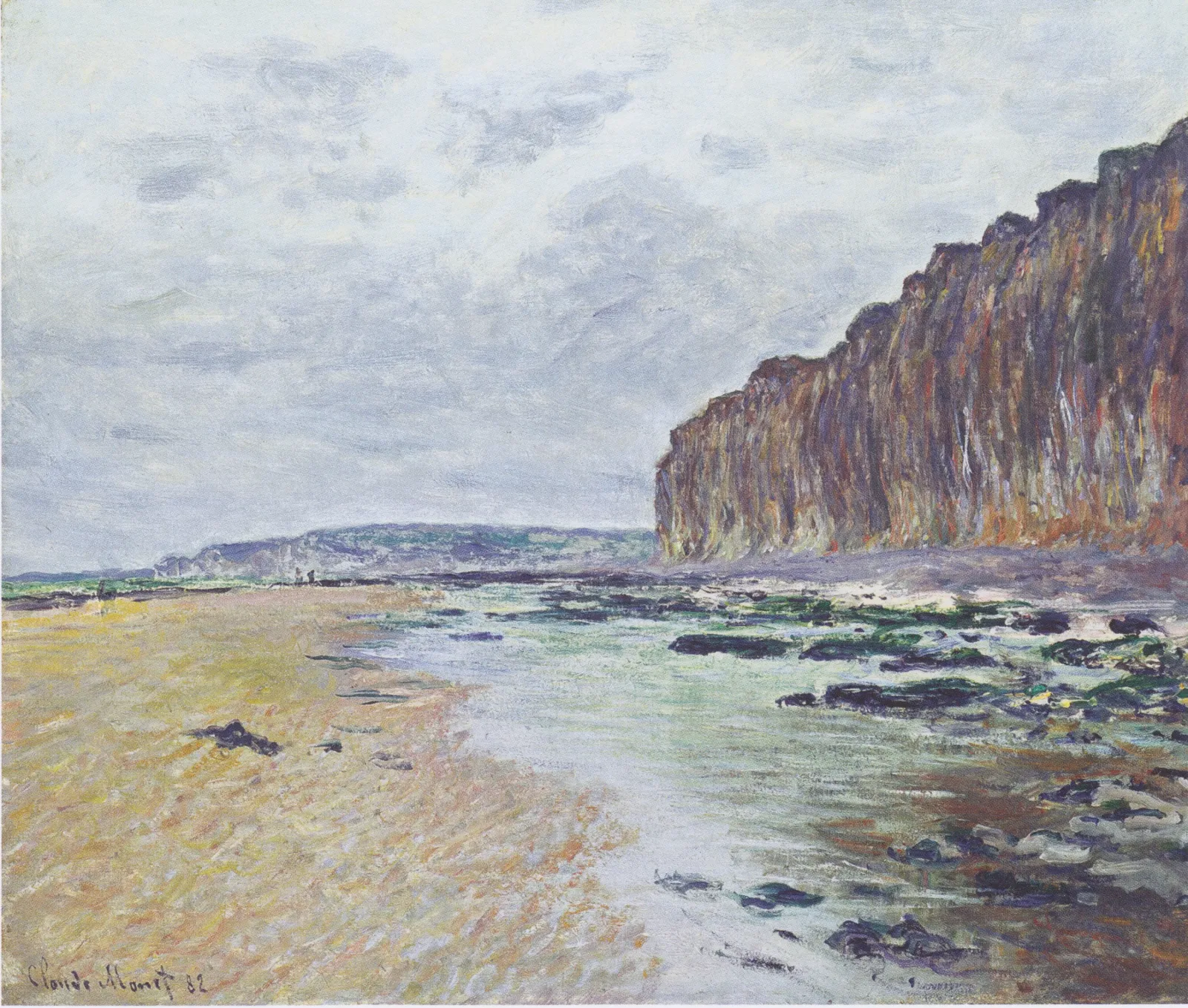 Varengeville, Low Tide, Claude Monet