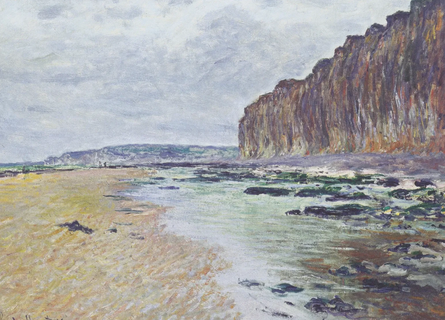 Varengeville, Low Tide, Claude Monet
