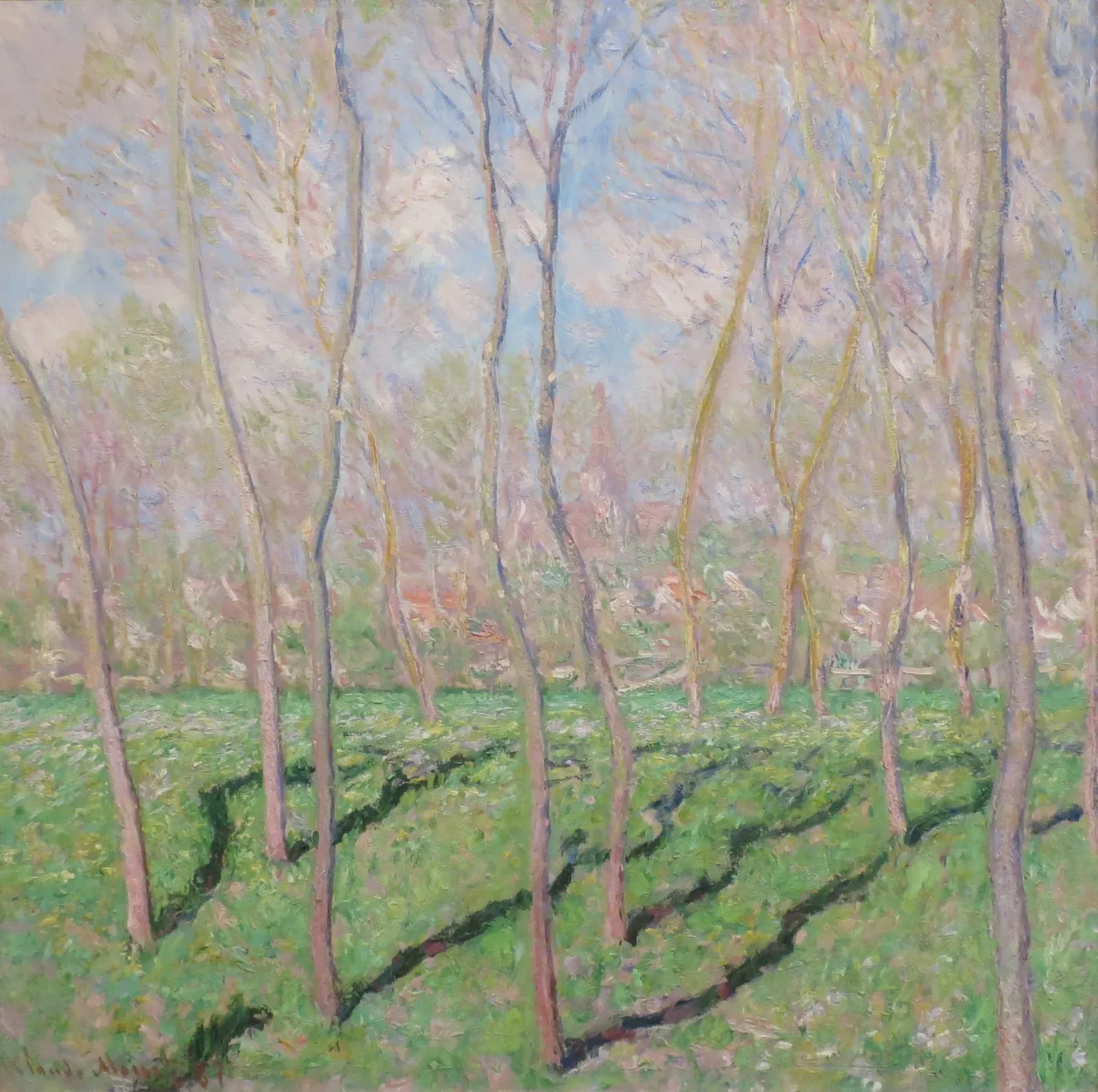 View of Bennecourt, Claude Monet