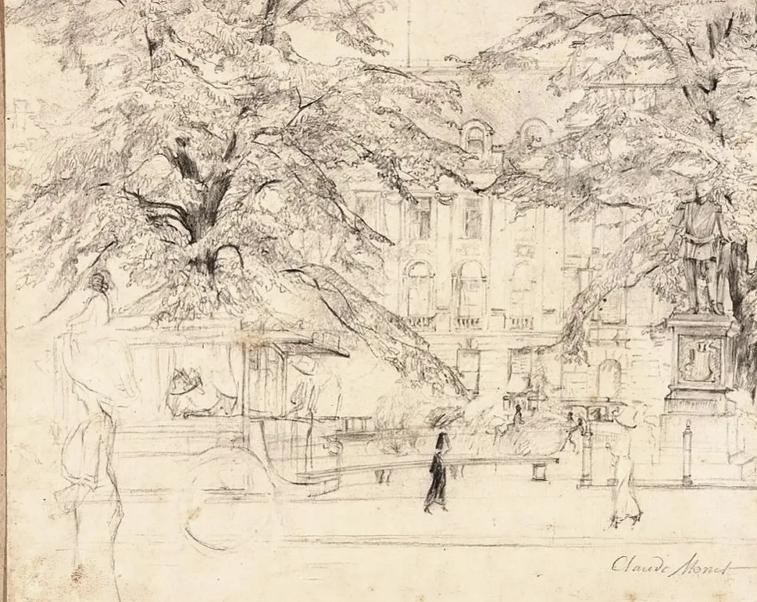 Vintimille Square (Montmartre), Claude Monet