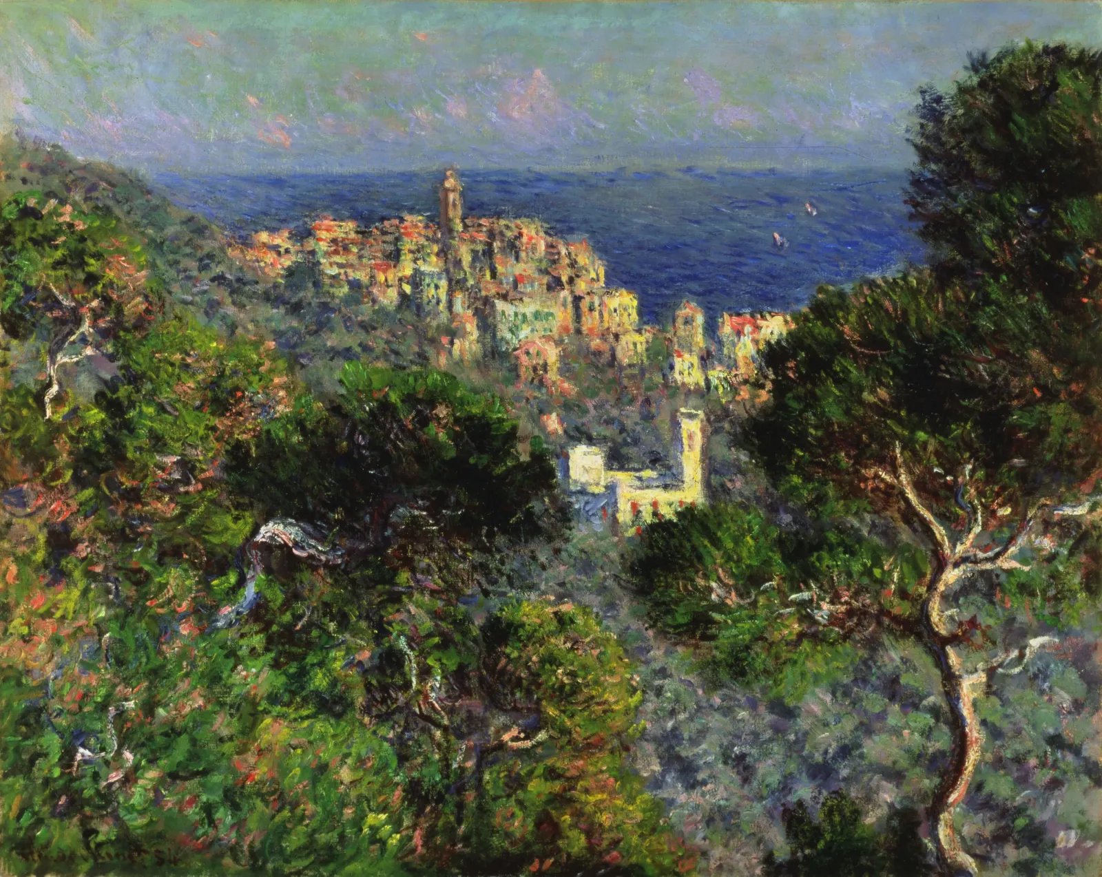 Vue de Bordighera, Claude Monet