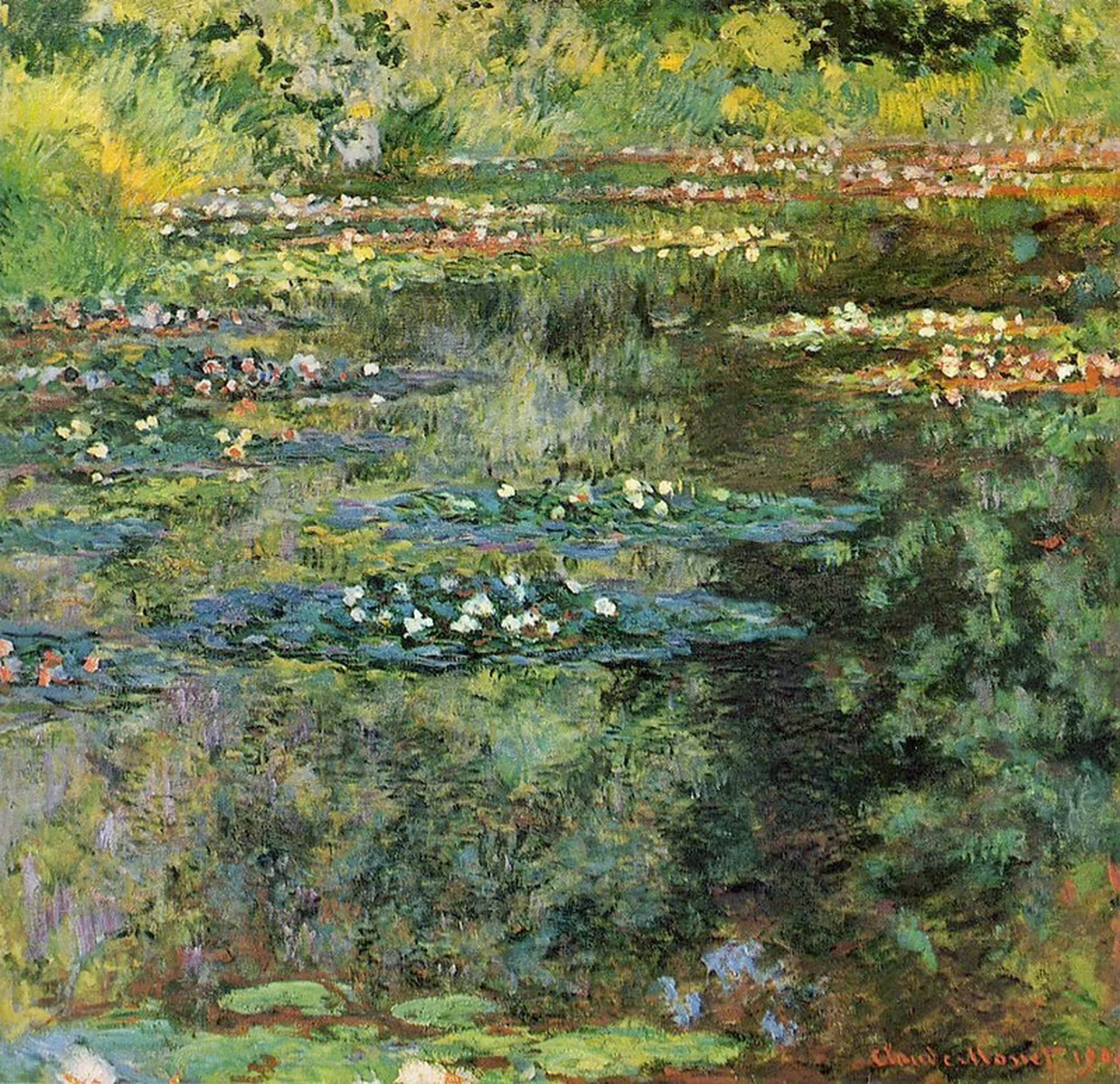 Water-Lilies, Claude Monet