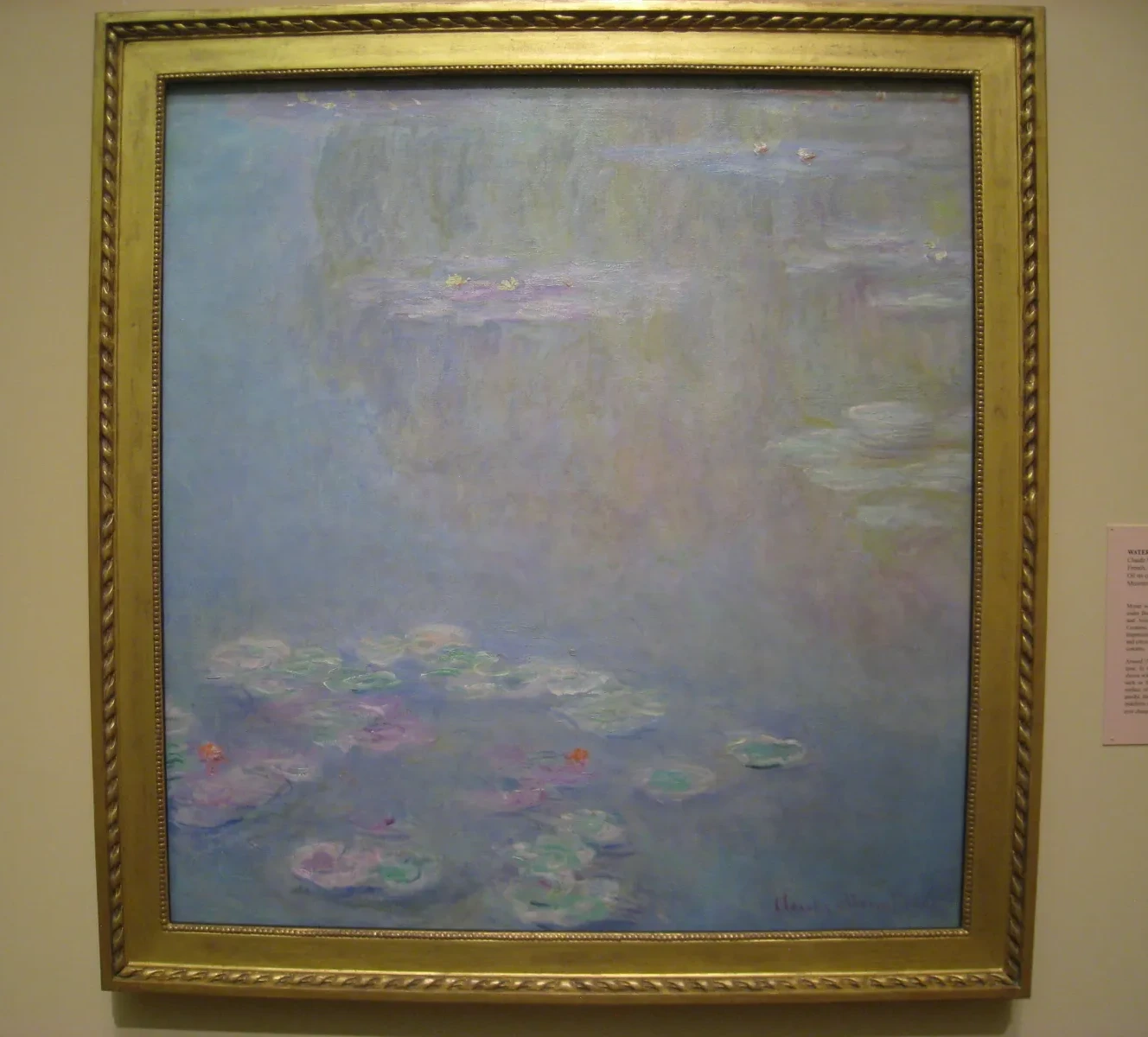 Water Lilies, Water Landscape, Claude Monet
