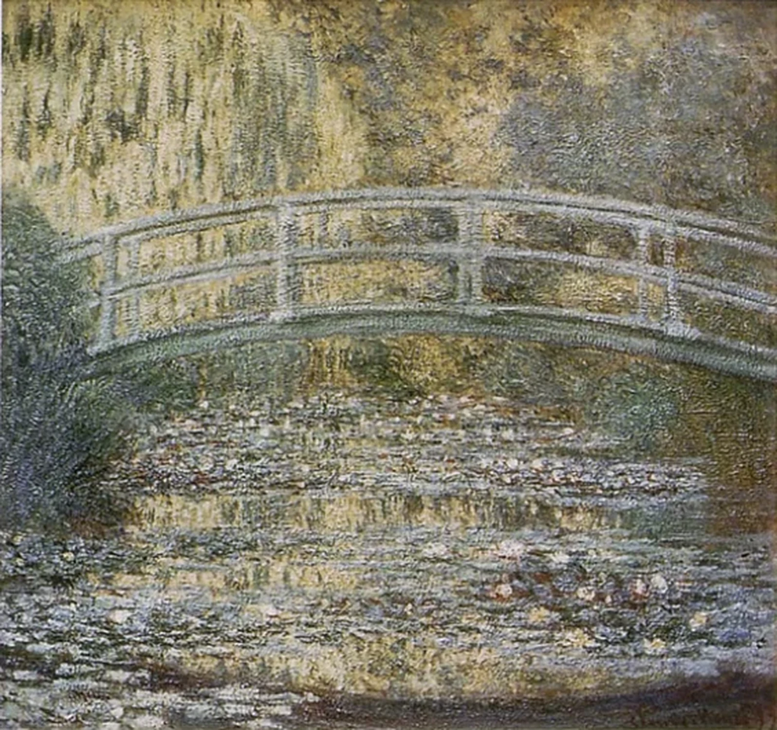 Water Lily Pond, Claude Monet