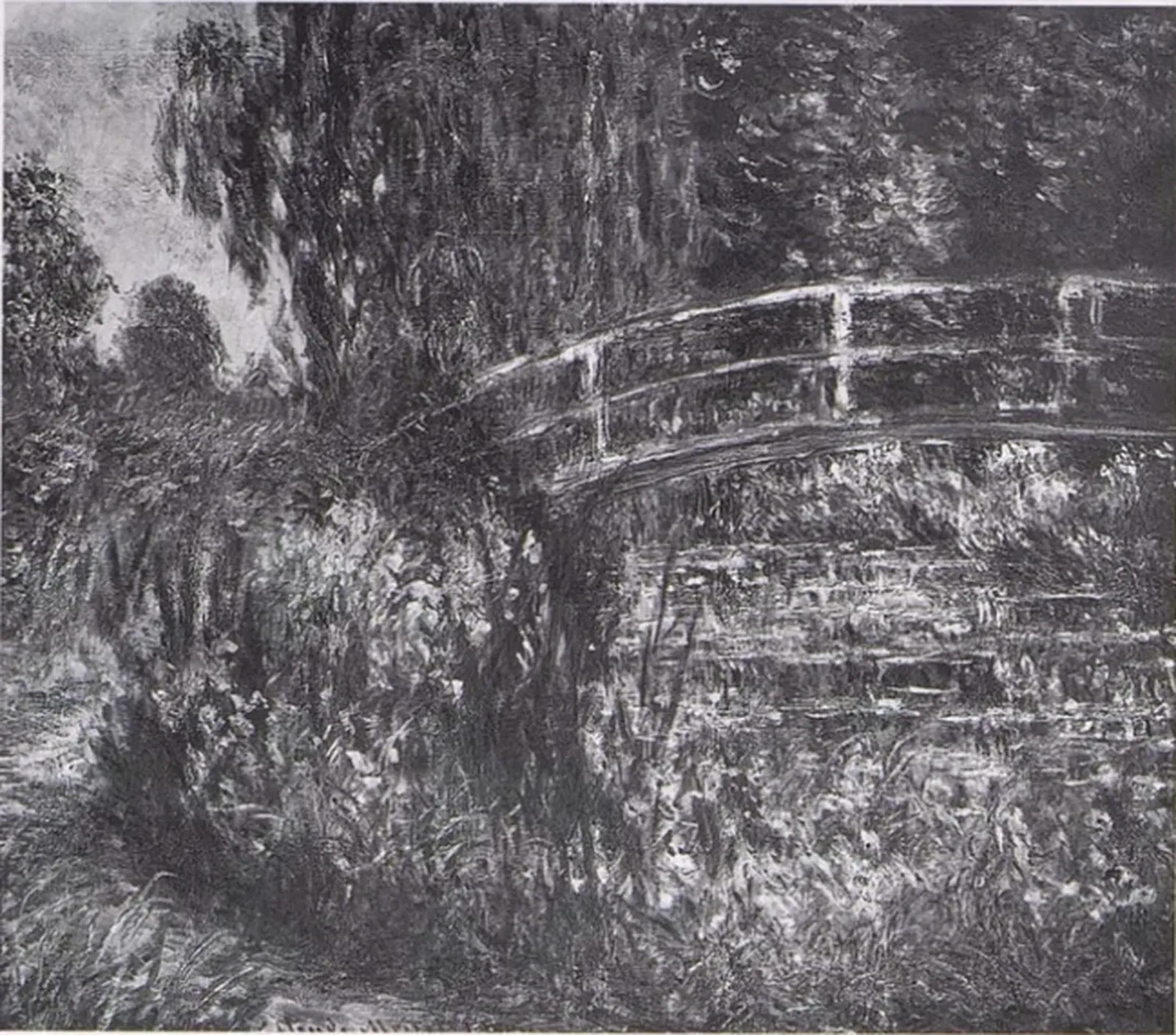 Water-Lily Pond: Water Irises, Claude Monet