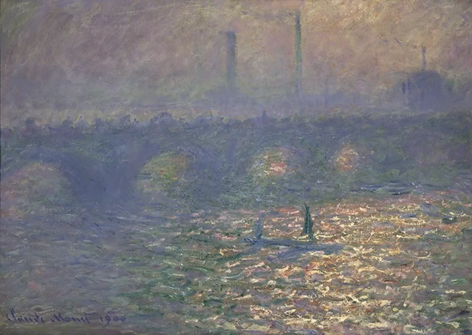 Waterloo Bridge, Claude Monet