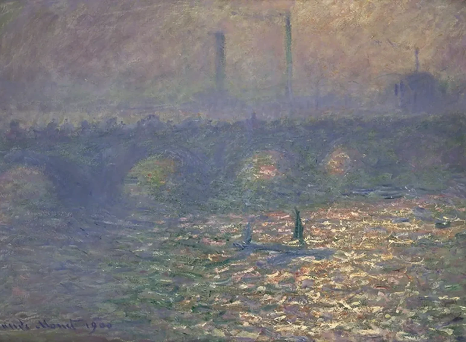 Waterloo Bridge, Claude Monet