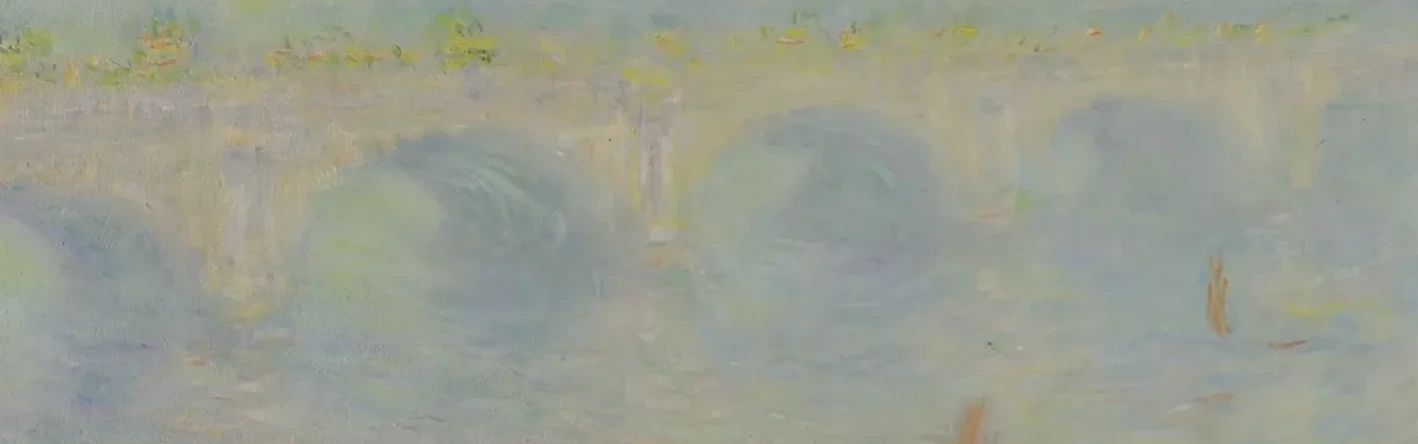 Waterloo Bridge, effet de soleil, Claude Monet