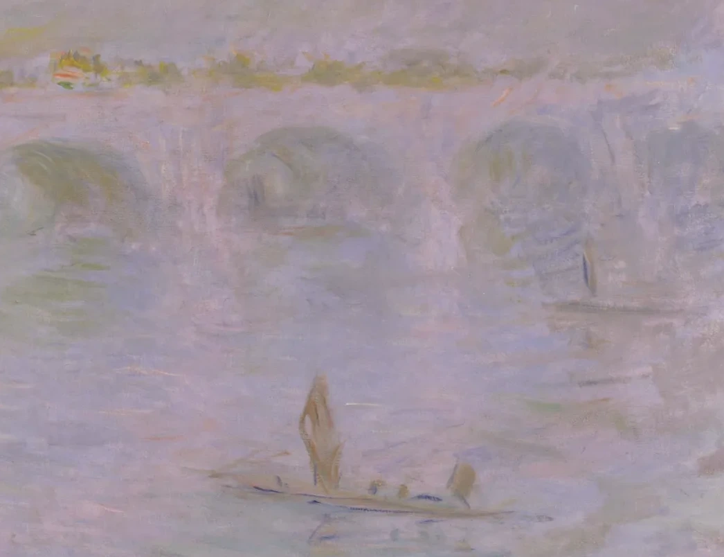 Waterloo Bridge in London, Claude Monet