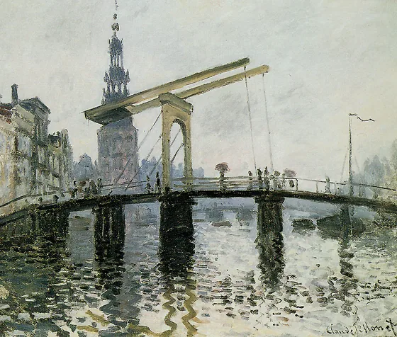 Amsterdam. Le pont
