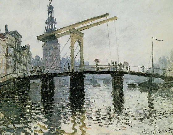 Amsterdam. Le pont
