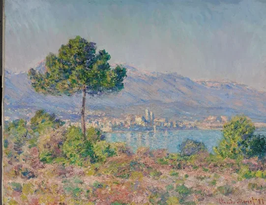 Antibes Seen from the Plateau Notre-Dame