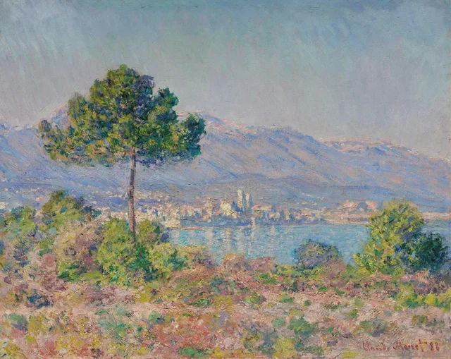 Antibes vista desde la meseta de Notre-Dame