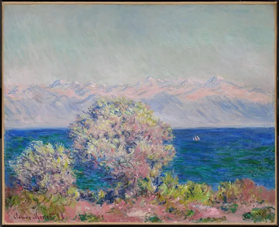Au Cap d'Antibes par vent de mistral