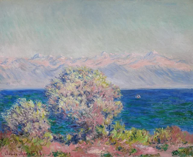 En el cabo de Antibes con viento de mistral