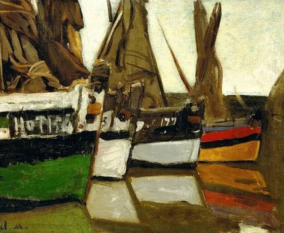 Bateaux de pêche, Honfleur
