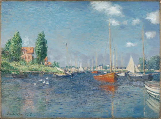 Bateaux rouges, Argenteuil