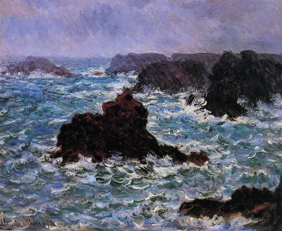 Belle-Île, effet de pluie