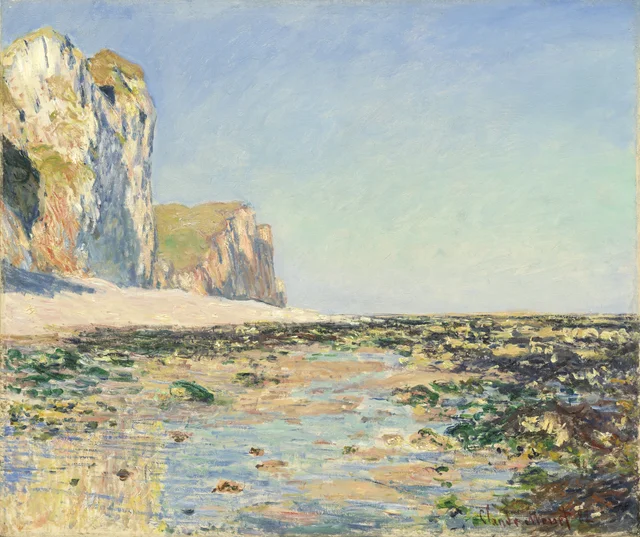 Bord de mer et falaises de Pourville le matin, Claude Monet