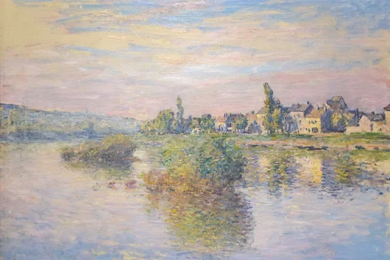 Bords de la Seine à Lavacourt