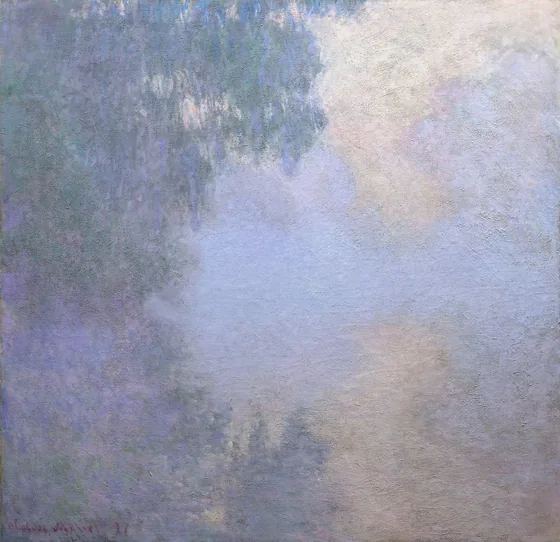 Branch of the Seine near Giverny (Mist), from the series "Mornings on the Seine"