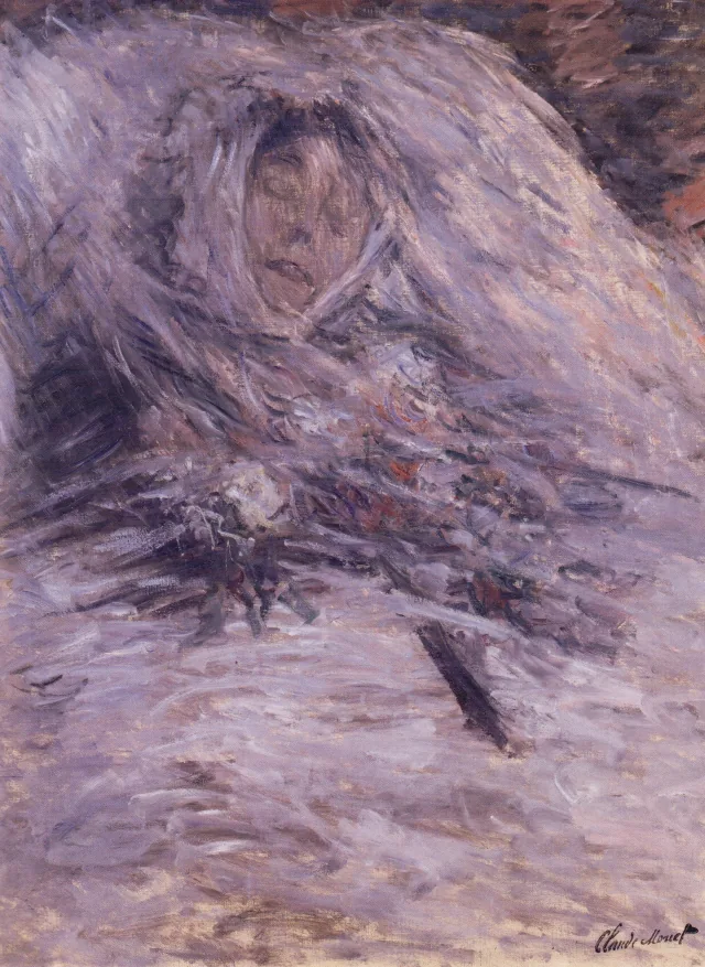 死の床のカミーユ