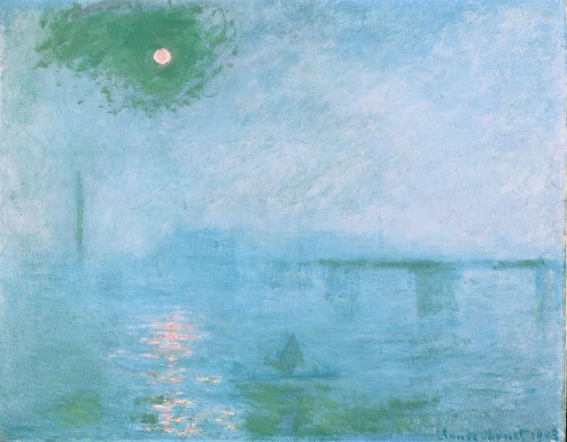 Charing Cross Bridge: Fog on the Thames, Claude Monet