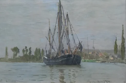 Chasse-marée à l'ancre