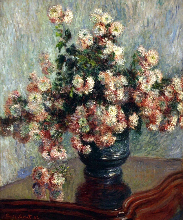 Chrysanthemums, Claude Monet