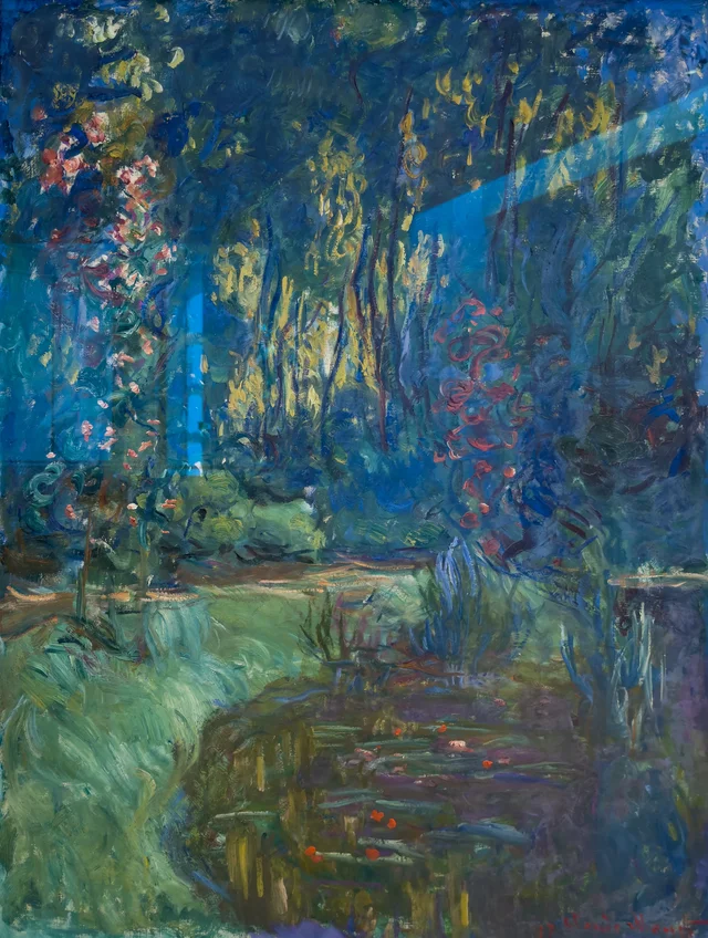 Rincón del estanque en Giverny