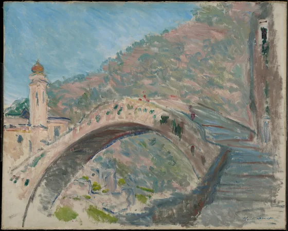 Dolceacqua, le vieux pont sur la Nervia