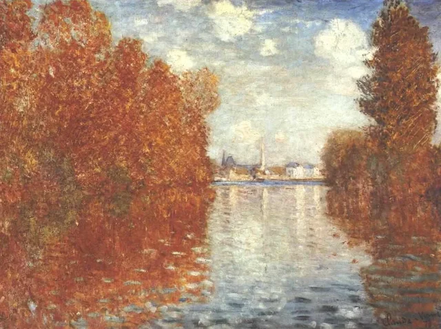 Effet d'automne à Argenteuil, Claude Monet