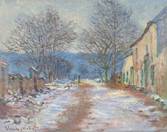 Effet de neige à Limetz
